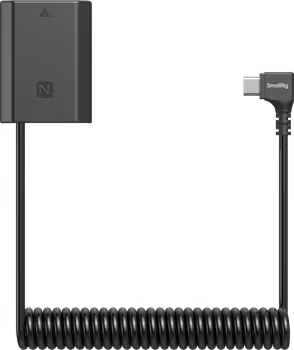SmallRig 6539 Dummy Battery Power Cable for USB-C for Sony NP-FZ100