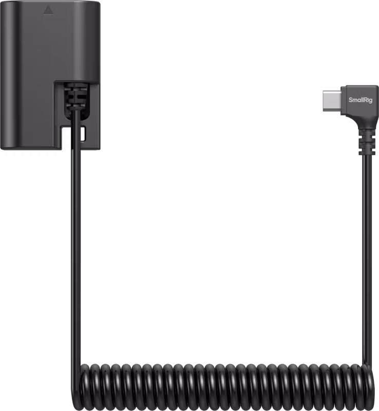 SmallRig 6540 Dummy Battery Power Cable for USB-C for Cannon LP-E6P