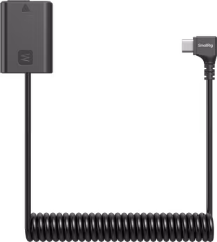 SmallRig 6542 Dummy Battery Power Cable for USB-C for Sony NP-FW50