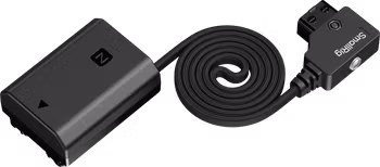 SmallRig 6411 Attachable Self-Coiling Dummy Battery Power Cable D-Tap to NP-FZ100