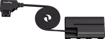 SmallRig 6415 Attachable Self-Coiling Dummy Battery Power Cable D-Tap to NP-F550