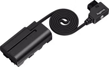 SmallRig 6415 Attachable Self-Coiling Dummy Battery Power Cable D-Tap to NP-F550