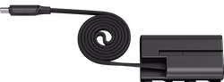 SmallRig 6416 Attachable Self-Coiling Dummy Battery Power Cable USB-C for NP-F550