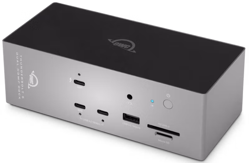 OWC Dock I Thunderbolt 5 Dual HDMI Dock