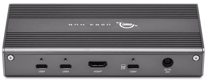 OWC Hub I USB 4.0 Hub 6-Port Connectivity Solution (USB Type C)