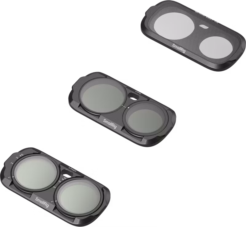 SmallRig 6987 Filter Kit for Insta360 Luna Ultra (Black)