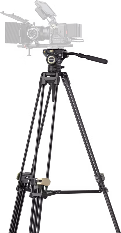 SmallRig 3751P AD-01 Pro Heavy-Duty Fluid Head Tripod