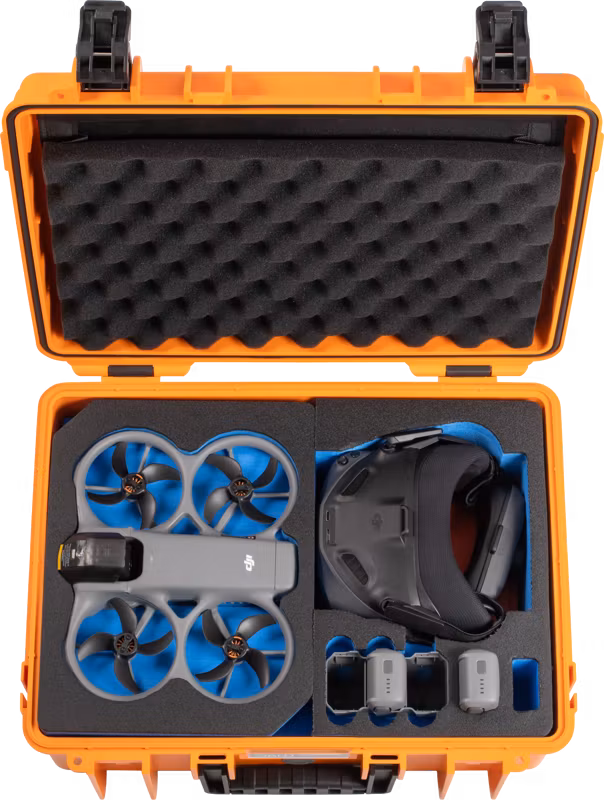 BW Outdoor Cases Type 5000 for DJI Avata360 I Orange