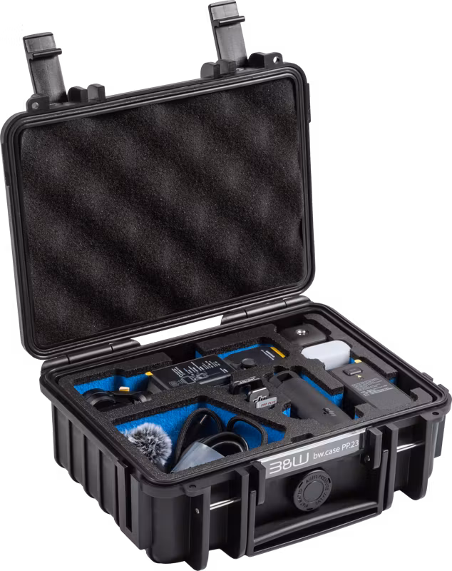BW Outdoor Action Case Type 500 DJI Osmo Pocket 4 Creator Combo I Black