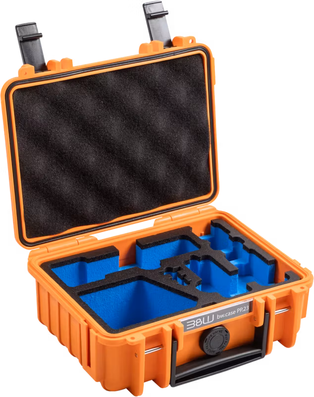 BW Outdoor Action Case Type 500 DJI Osmo Pocket 4 Creator Combo I Orange