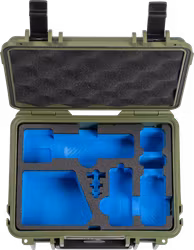 BW Outdoor Action Case Type 500 DJI Osmo Pocket 4 Creator Combo I Bronze Green