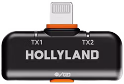 Hollyland LARK M2S Lightning Receiver (Space Gray) Fit for Lark M2S