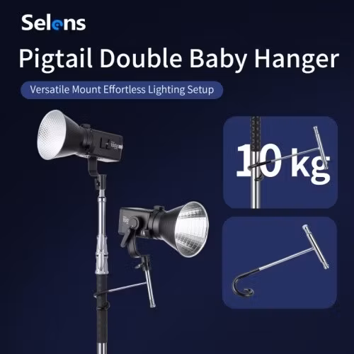 Selens Pigtail Double Babypin Hanger