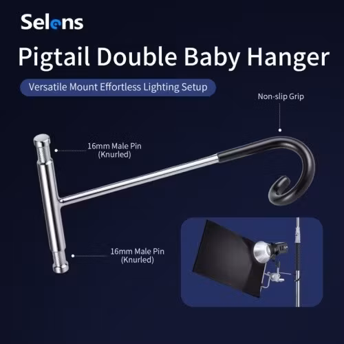 Selens Pigtail Double Babypin Hanger