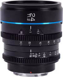 Sirui Cine Lens Nightwalker S35 24mm T1.2 RF-Mount Black