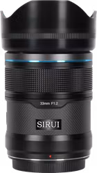 Sirui Sniper Lens APS-C AF 33mm F1.2 E-Mount Black carbon