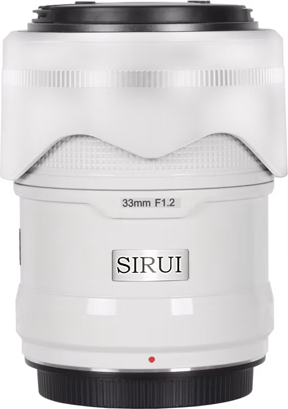 Sirui Sniper Lens APS-C AF 33mm F1.2 E-Mount White