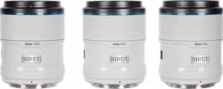Sirui Sniper Lens APS-C AF Kit 23, 33 & 56mm F1.2 X-Mount White