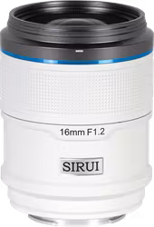 Sirui Lens Sniper APS-C AF 16mm F1.2 Z-Mount White