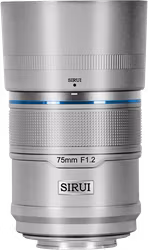 Sirui Sniper Lens APS-C AF 75mm F1.2 E-Mount Silver