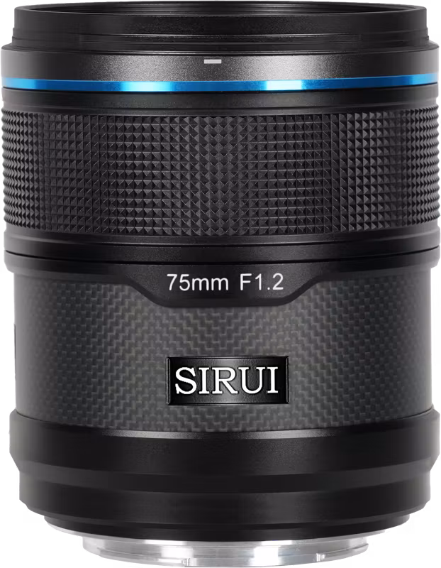 Sirui Sniper Lens APS-C AF 75mm F1.2 X-Mount Black Carbon