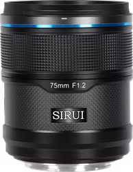 Sirui Sniper Lens APS-C AF 75mm F1.2 Z-Mount Black Carbon