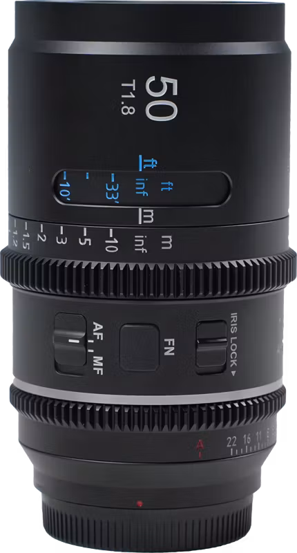 Sirui Astra T1.8 1.33x Full Frame Autofocus Anamorphic Cine Lenses 50mm_Neutral Flare Sony E
