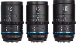 Sirui Astra T1.8 1.33x FF AF Anamorphic Cine Lenses 50mm+75mm+100mm_Blue Flare Sony E