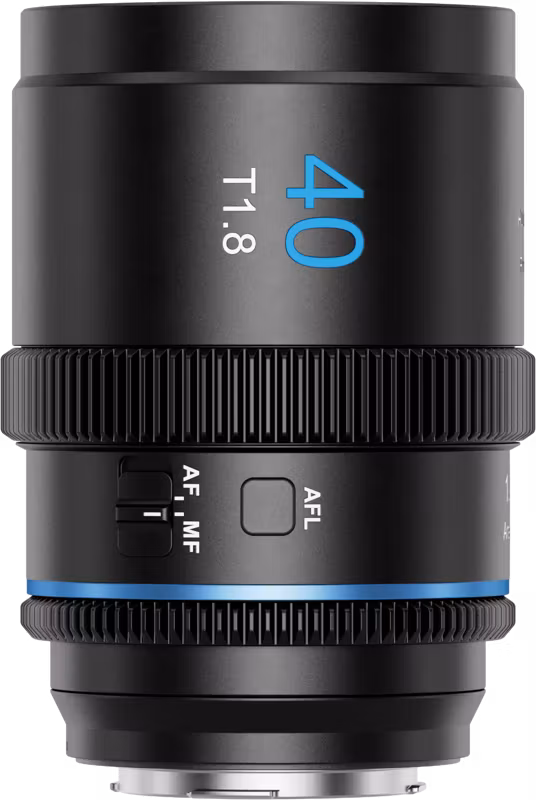 Sirui 40mm T1.8 1.33X S35 AF Anamorphic Lens_Blue Flare Sony E