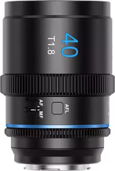 Sirui 40mm T1.8 1.33X S35 AF Anamorphic Lens_Blue Flare L-mount