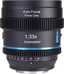 Sirui 20mm T1.8 1.33X S35 AF Anamorphic Lens_Blue Flare Fuji X