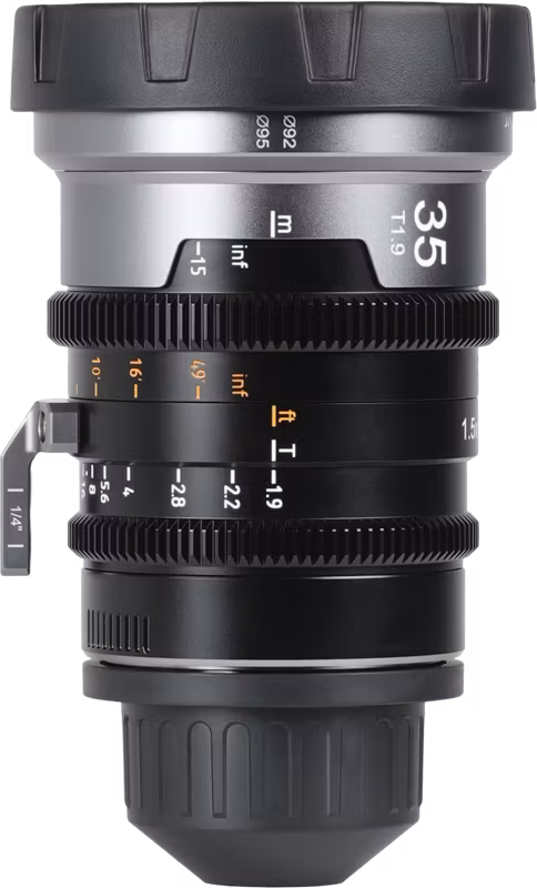 Sirui IronStar T1.9 1.5x Anamorphic Full Frame Cine Lenses 35mm_Neutral Flare ARRI PL/Canon EF