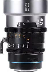 Sirui IronStar T1.9 1.5x Anamorphic Full Frame Cine Lenses 60mm_Blue Flare ARRI PL/Canon EF
