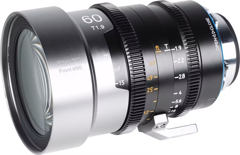 Sirui IronStar T1.9 1.5x Anamorphic Full Frame Cine Lenses 60mm_Blue Flare ARRI PL/Canon EF