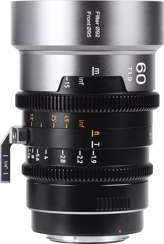 Sirui IronStar T1.9 1.5x Anamorphic Full Frame Cine Lenses 60mm_Neutral Flare ARRI PL/Canon EF