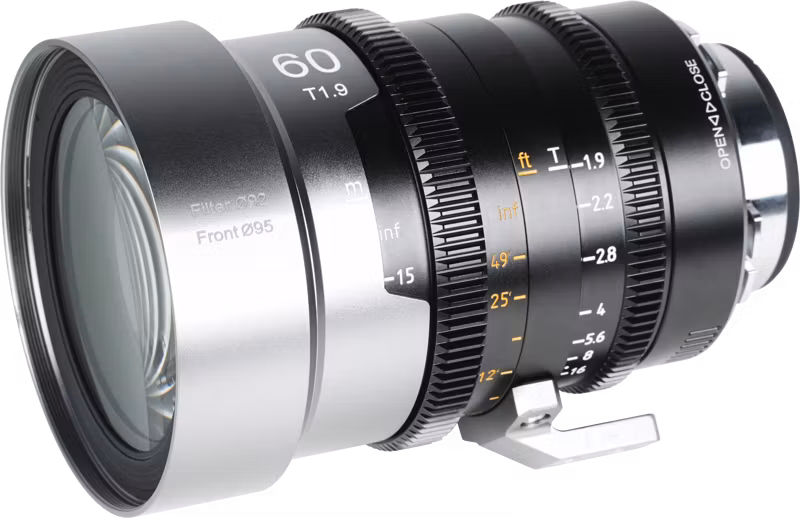 Sirui IronStar T1.9 1.5x Anamorphic Full Frame Cine Lenses 60mm_Neutral Flare ARRI PL/Canon EF