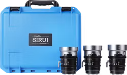 Sirui IronStar T1.9 1.5x Anamorphic Full Frame Cine Lenses 35mm&45mm&60mm_Neutral ARRI PL/Canon EF