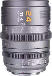 SIRUI Vision Prime 1 Series 24mm T1.4 Full Frame Cine Lens, Multi-Mount, Metal Gray