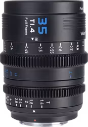 SIRUI Vision Prime 1 Series 35mm T1.4 Full Frame Cine Lens, Multi-Mount, Black