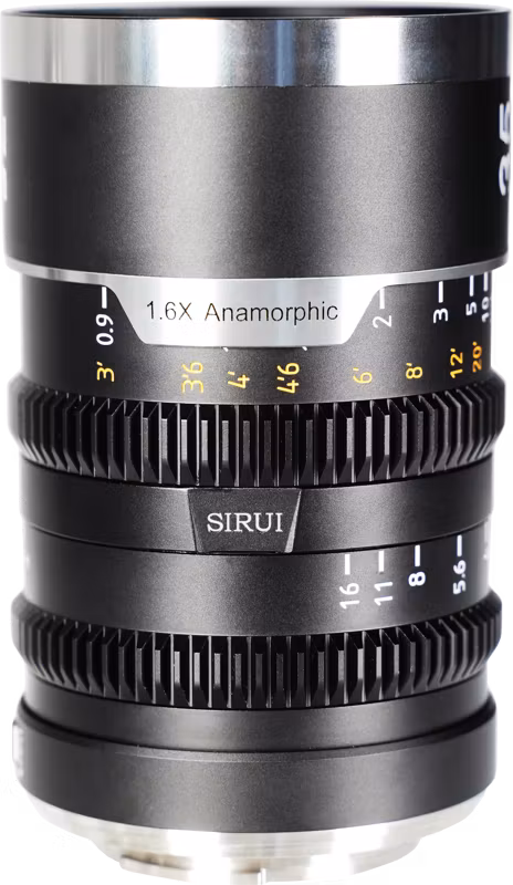 SIRUI Saturn Series Anamorphic Lens V2 35mm, Black, Sony E