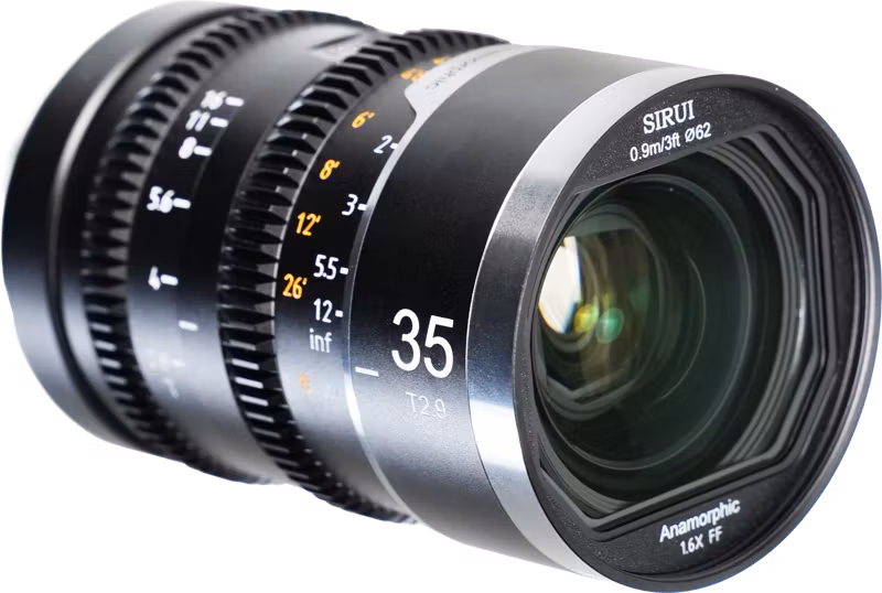 SIRUI Saturn Series Anamorphic Lens V2 35mm, Black, Nikon Z