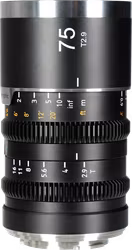 SIRUI Saturn Series Anamorphic Lens V2 75mm, Black, Sony E