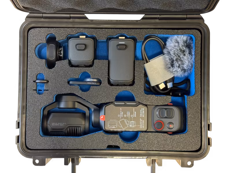 BW Outdoor Action Case Type 500 Insta360 Luna Ultra I Black