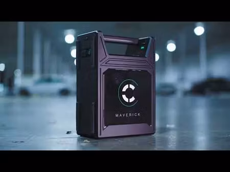 CORE Maverick Mobile Power Station, 605wh NiMH battery system, 14v/28v 40Ah max load, 2x ptap, 1 USB Includes IEC Charger Cable