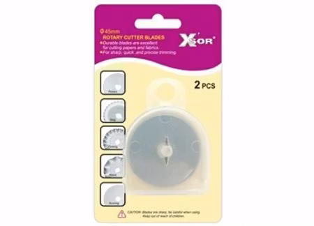Rullknivsblad refill 2-pack 45mm