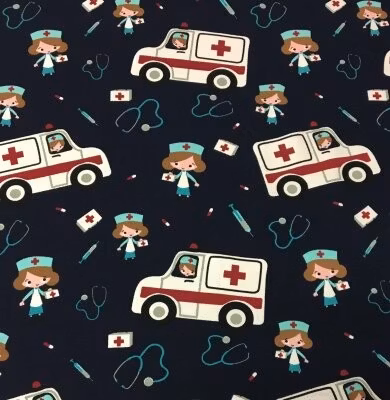 Sjuksyster Bomullsjersey