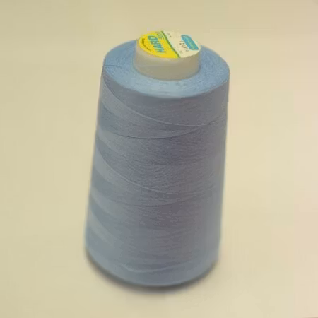 Overlocktråd Babyblå 5000m 4-Pack