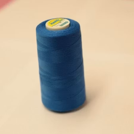 Overlocktråd Blå 5000m 4-Pack