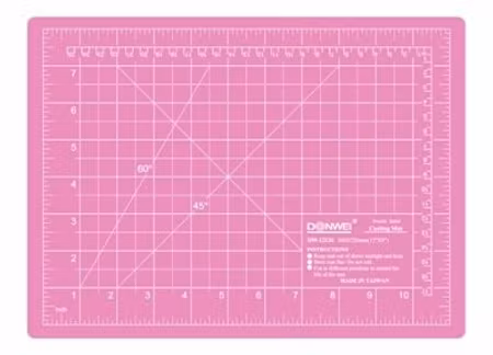 Skärmatta självläkande 30*22 cm rosa/lila