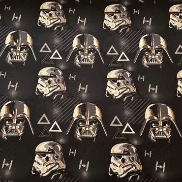 Star Wars, licensskyddad, Bomullsjersey